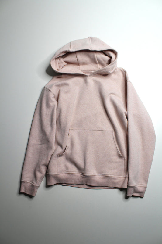 Lululemon heathered light pink ‘all yours’ hoodie, size medium