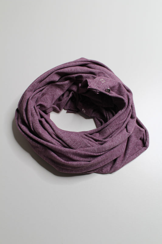 Lululemon heathered plum vinyasa scarf