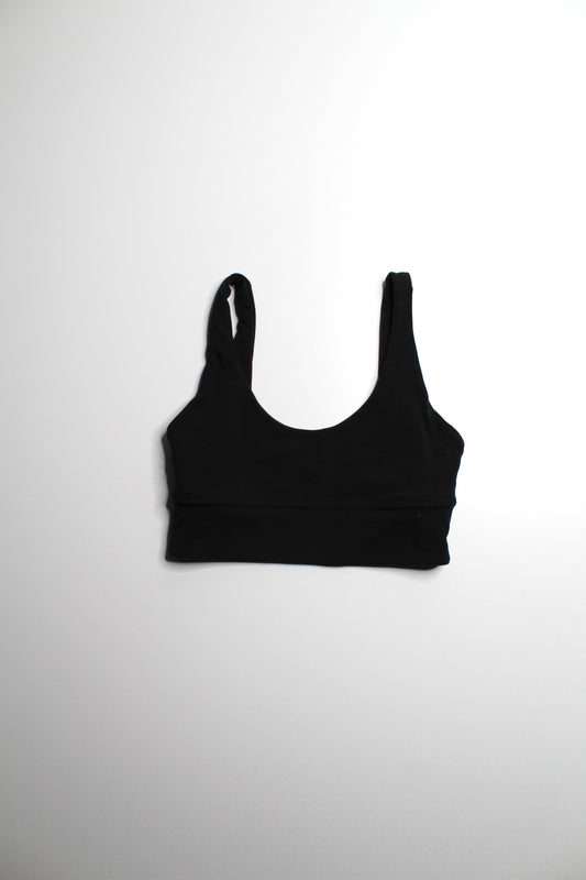 Lululemon black/black reversible ‘align’ bra, size 4
