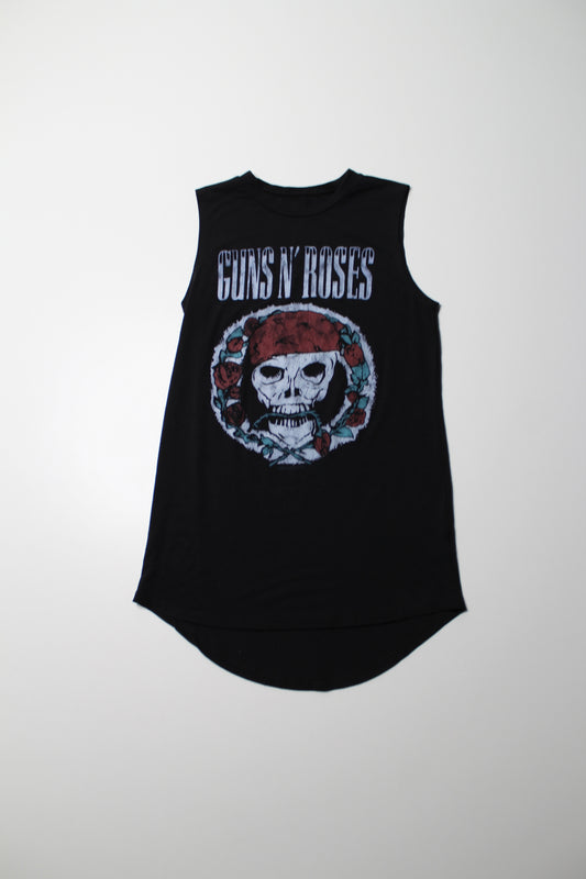 Guns N’ Roses band tee muscle tank, size xs (loose fit)