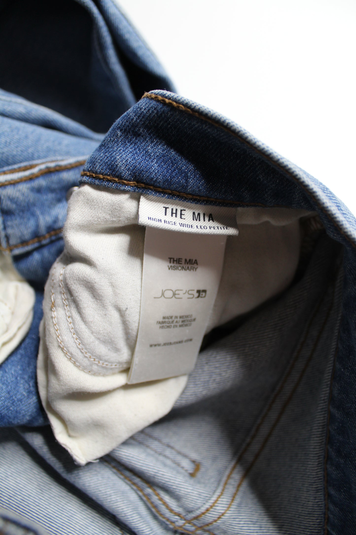 Joes high rise wide leg ‘the Mia’ jeans, size 27