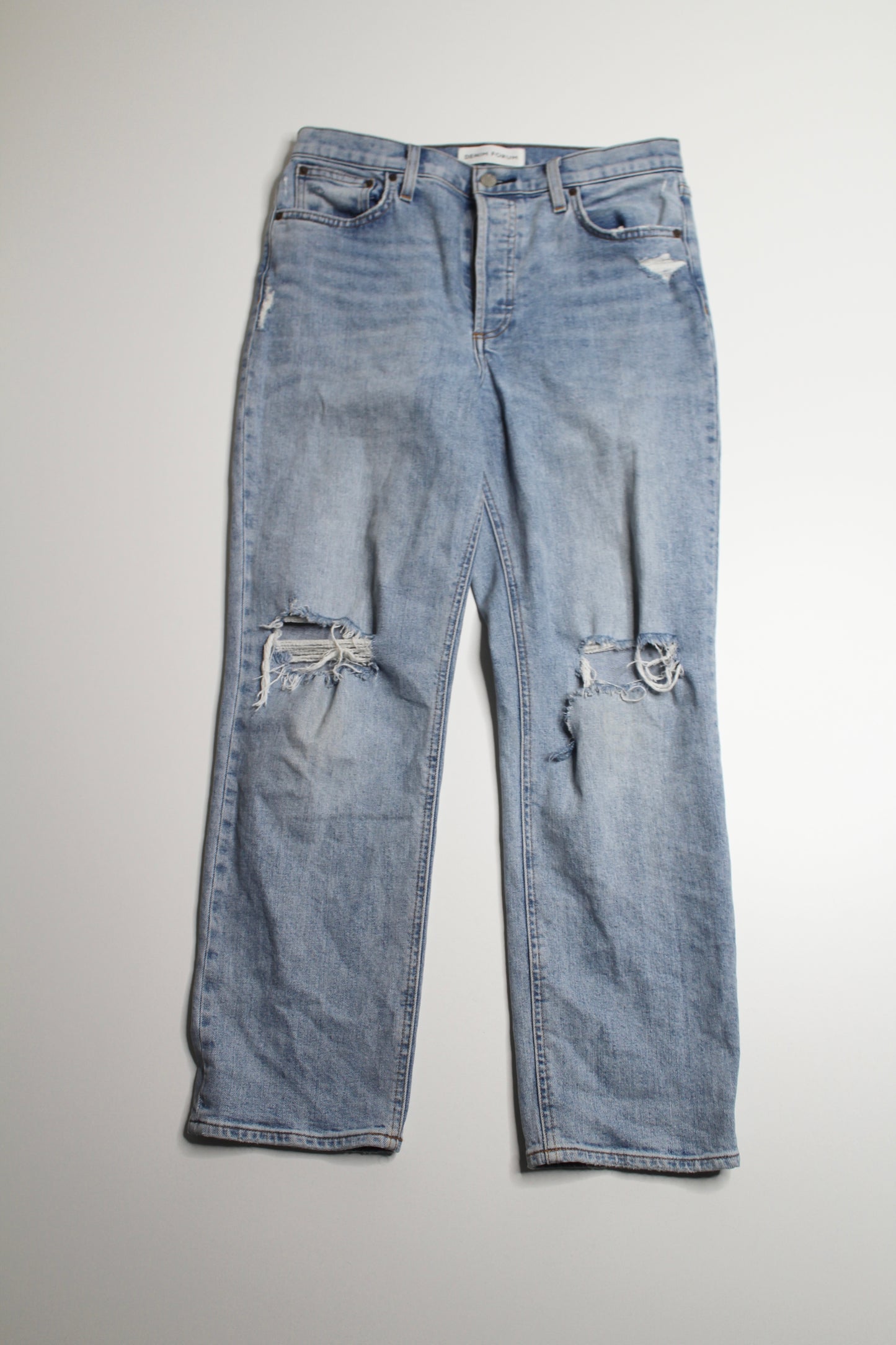 Aritzia Denim Forum ‘arlo high rise straight’ jeans, size 29