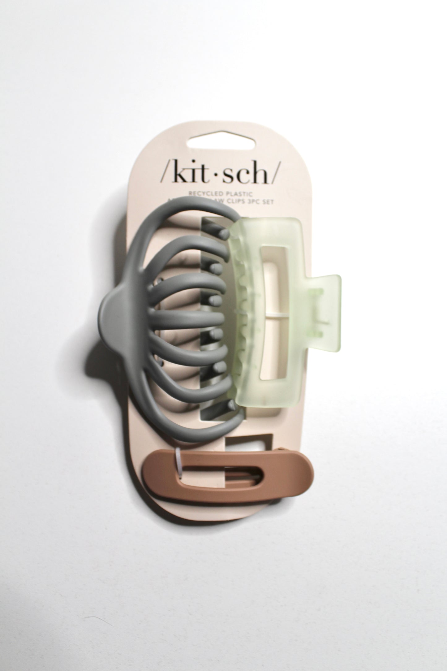 Anthropologie kitsch 3 pack claw clips *new in package