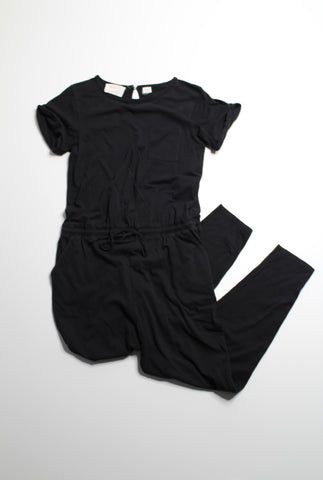 Nanavatee black cotton jumpsuit, size medium (additional 50% off)