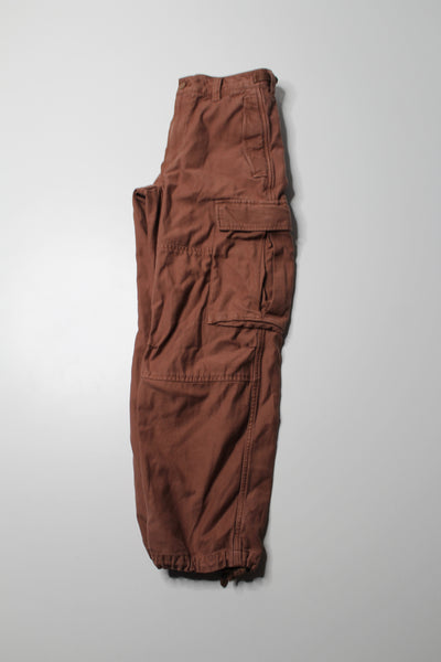 Aritzia TNA light brown cargo pant, size 2