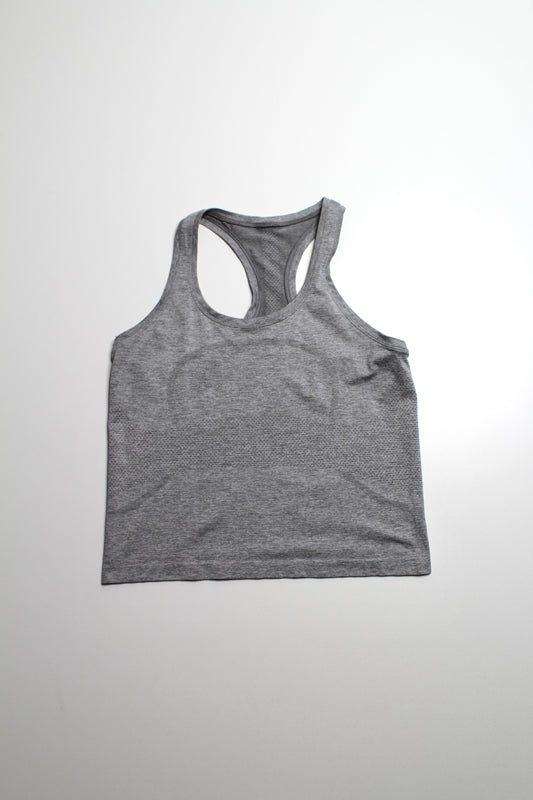 Lululemon grey ‘swiftly tech’ tank, size 10
