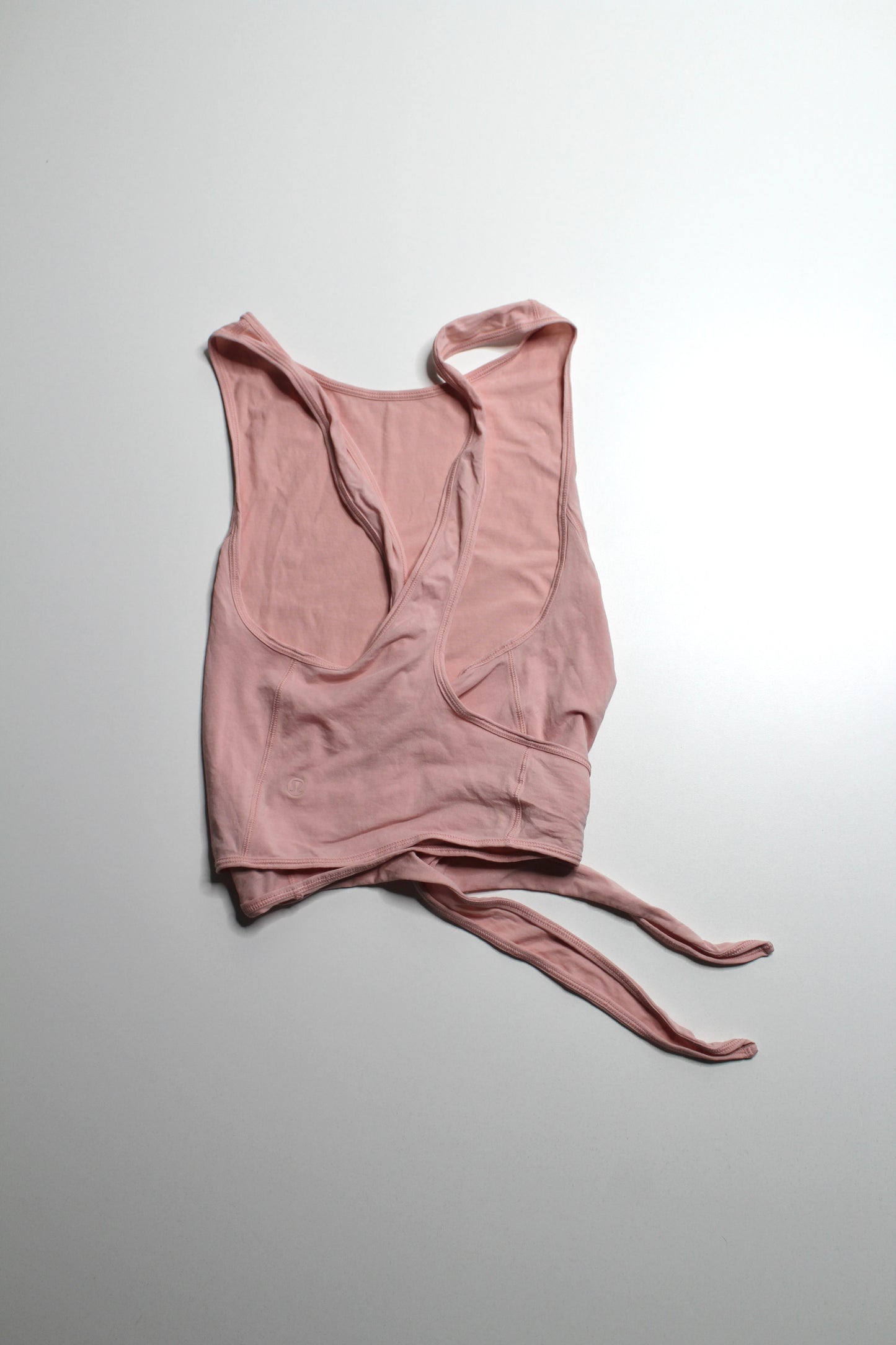 Lululemon cropped wrap tank, no size. Fits like 4 (fits 4/6)