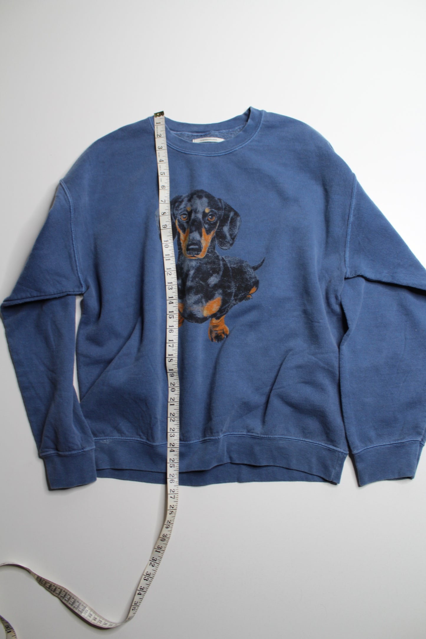 Anthropologie dachshund graphic sweater, size small (oversized fit)