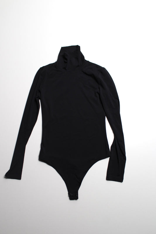 Aritzia Black turtleneck ‘contour’ bodysuit, size medium