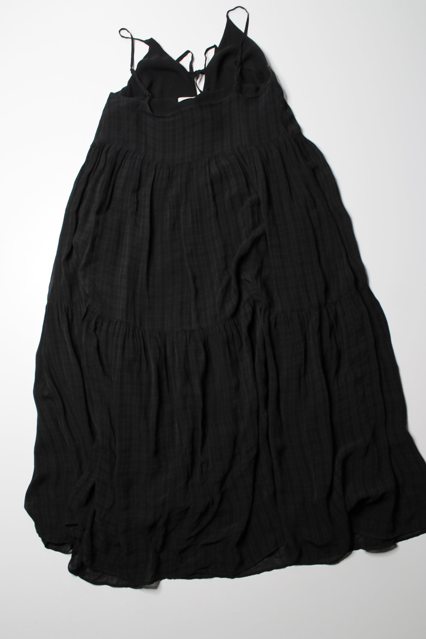 Aritzia Wilfred black pattern maxi dress, size small (additional 20% off)