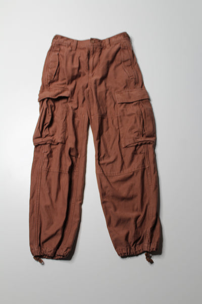 Aritzia TNA light brown cargo pant, size 2