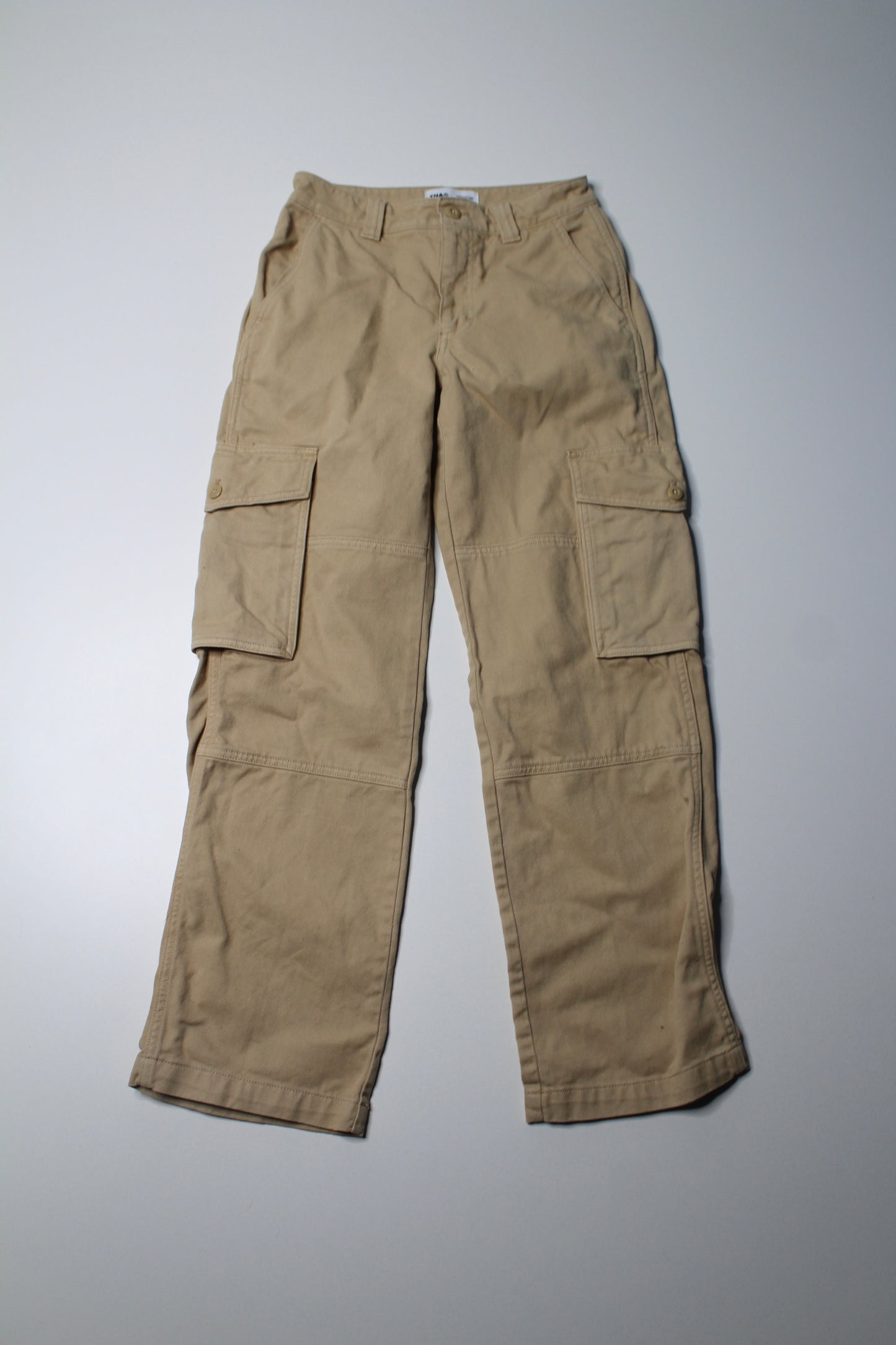 Aritzia TNA tan wide leg cargo pant, size 0 (size 24)