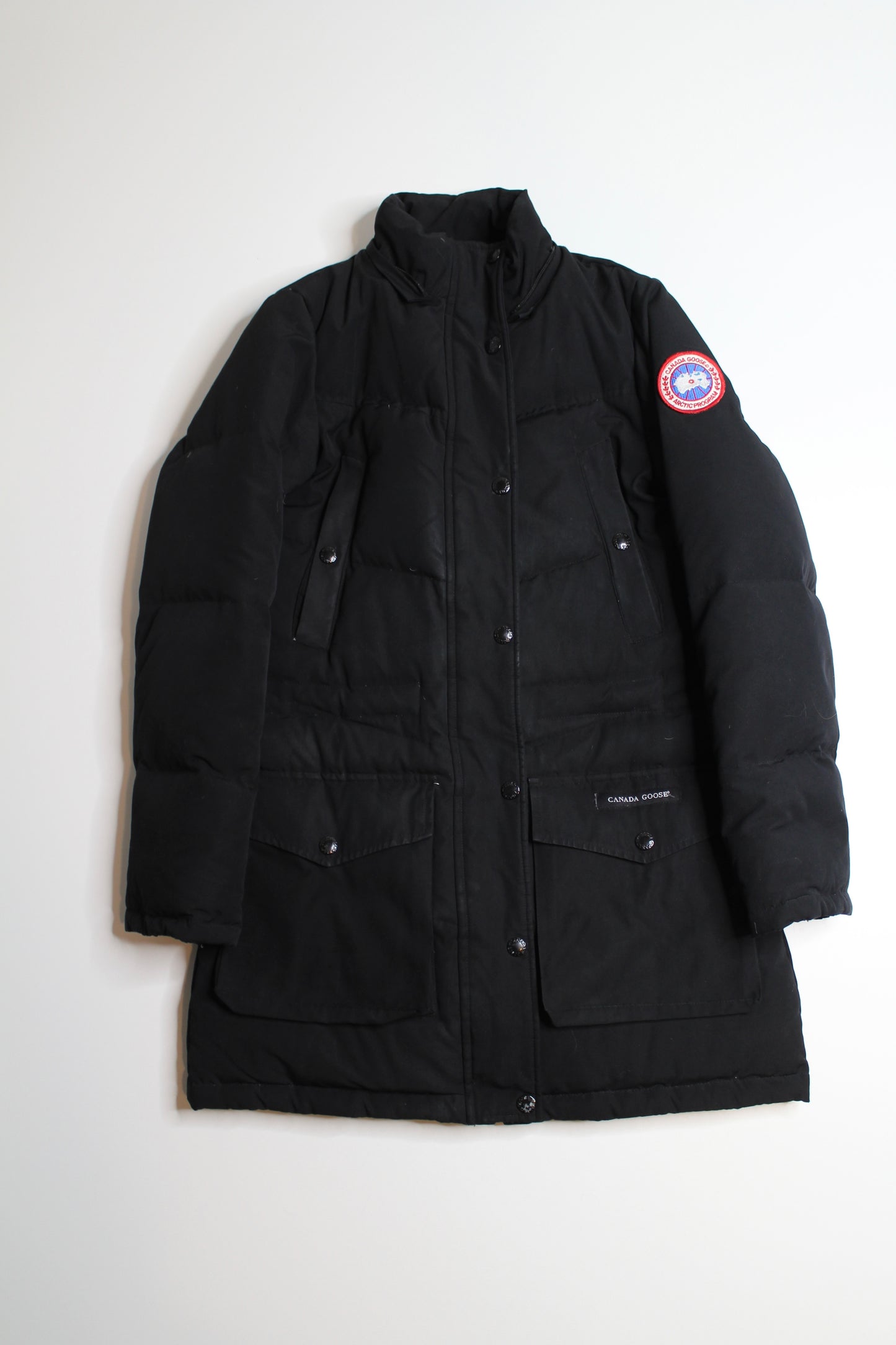 Canada Goose black emory parka, size small (additional 20% off)