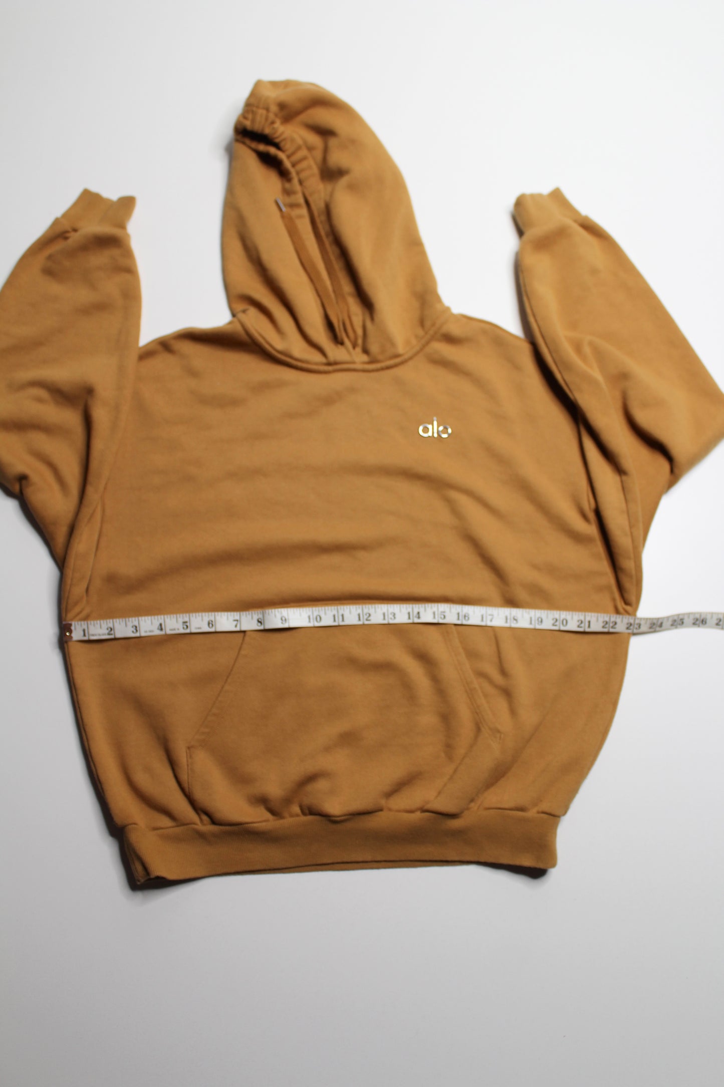 Alo Yoga dark mustard oversized hoodie, no size. Fits like medium (loose fit)