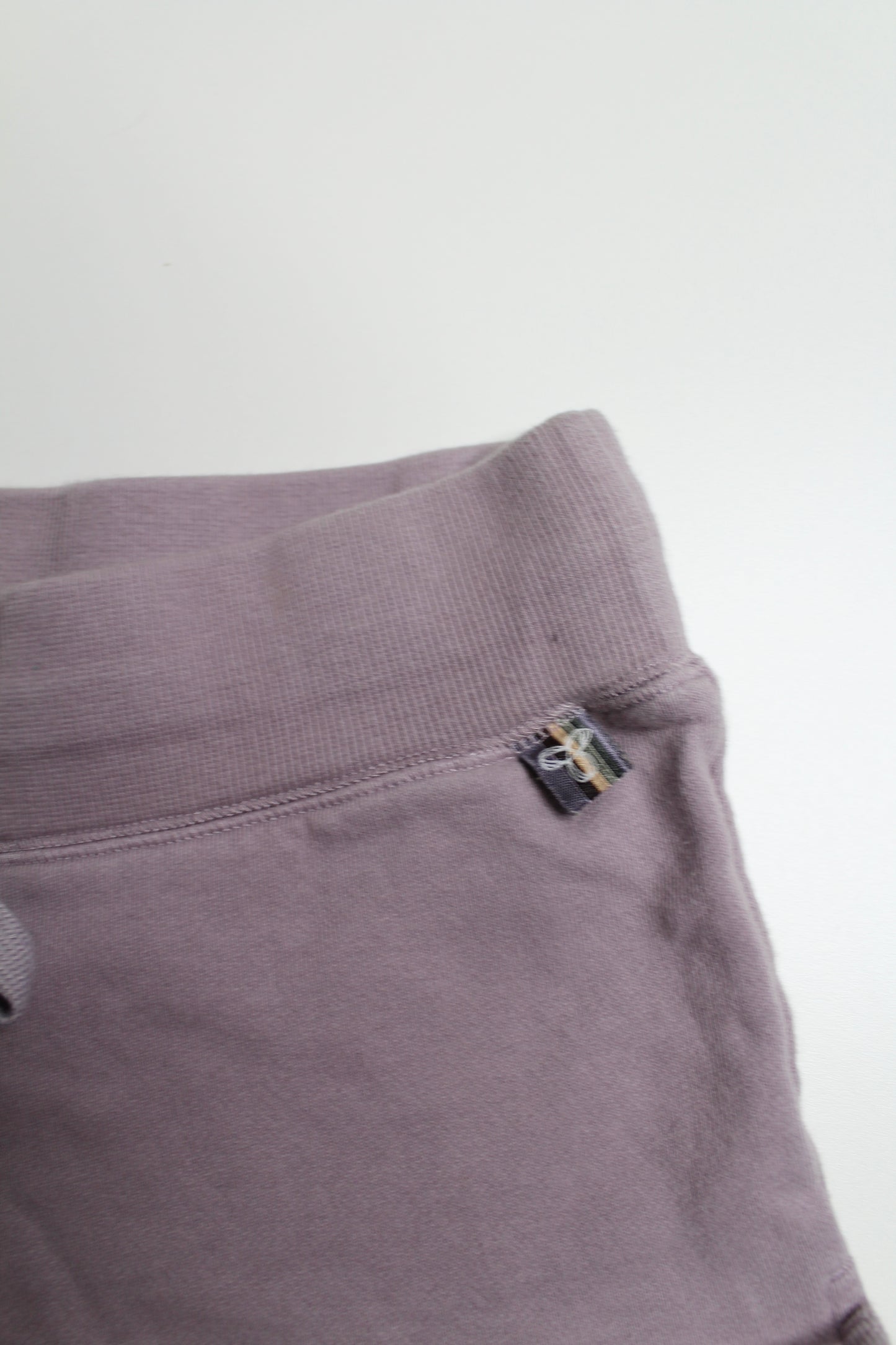 Aritzia TNA lavender fog cotton shorts, size xs