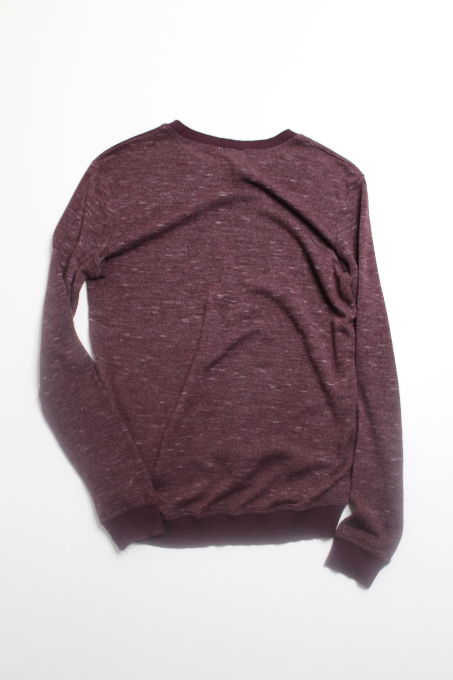 Aritzia Wilfred maroon long sleeve, size xs (relaxed fit) (price reduced: was $25)