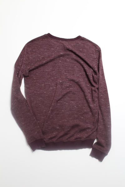 Aritzia wilfred maroon long sleeve, size xs (additional 70% off)