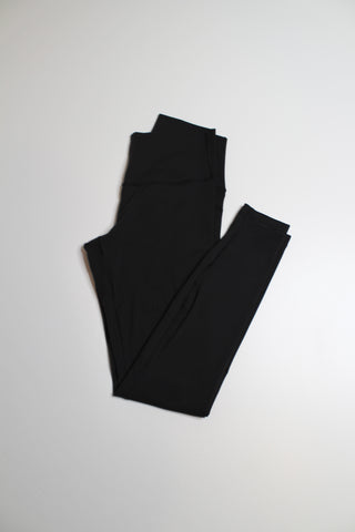 Lululemon high rise black wunder under leggings, size 8 (28”)