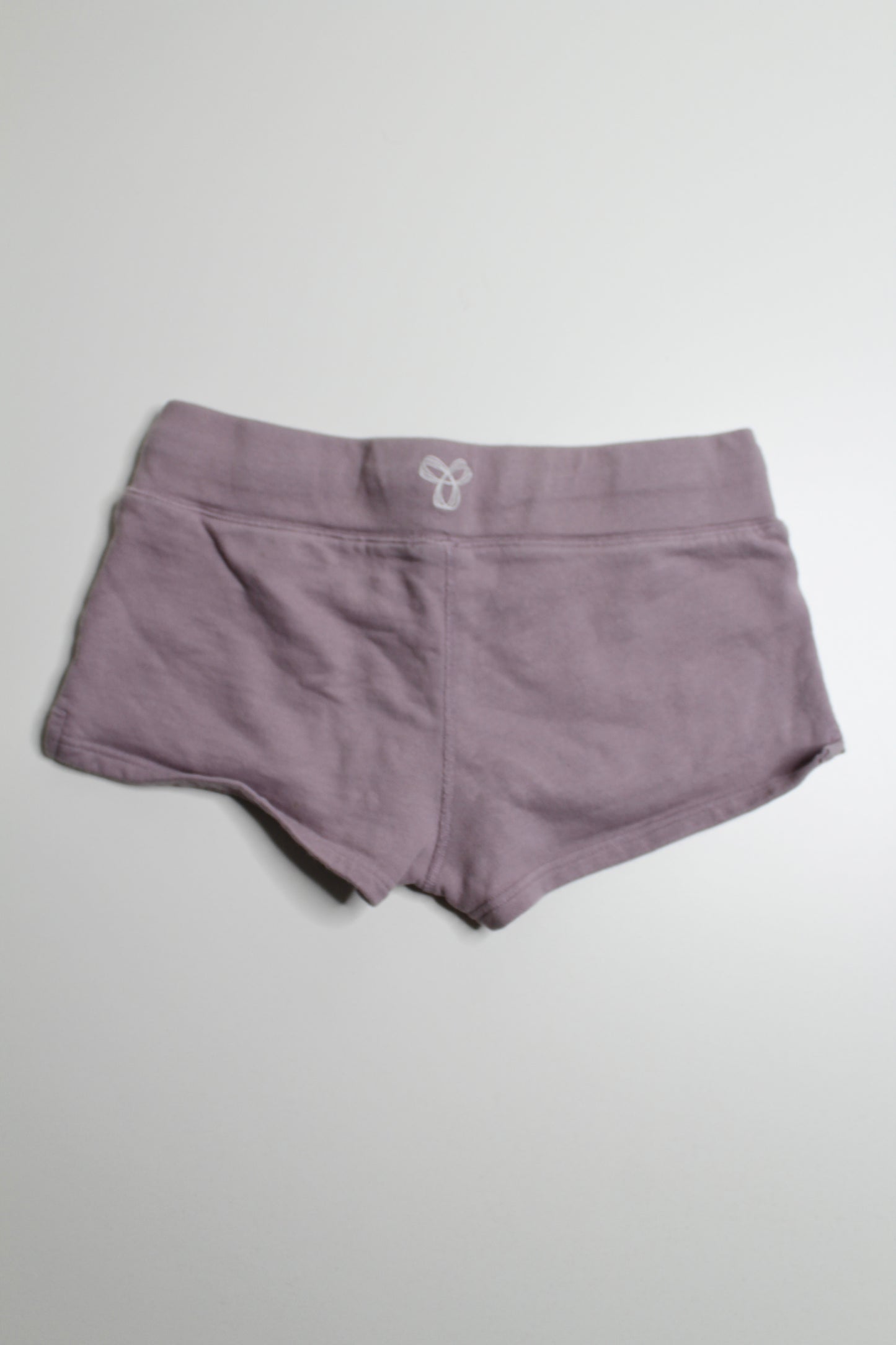 Aritzia TNA lavender fog cotton shorts, size xs