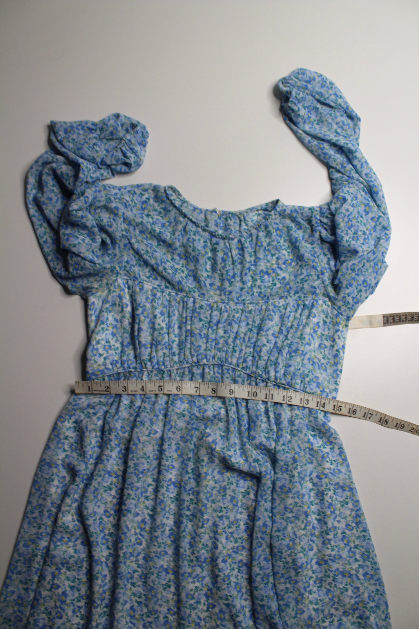 Evernew floral babydoll dress, size 2 (size small)