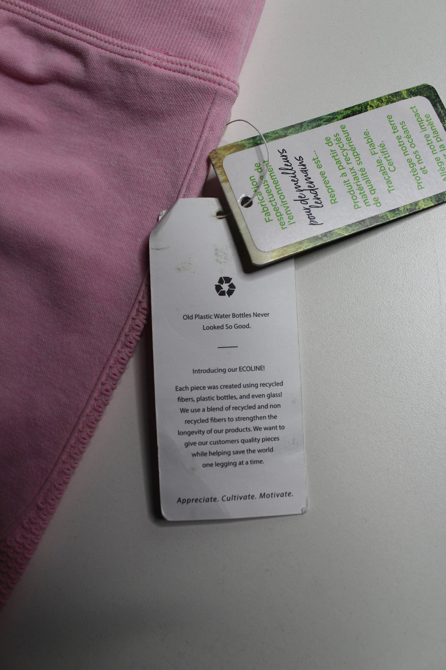 Buff Bunny pink seamless leggings, size medium *matching bra available (additional 20% off)