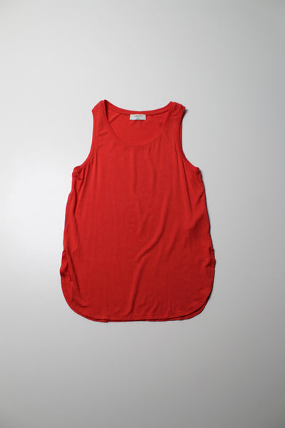 Aritzia blood orange Babaton tank, size xxs (oversized loose fit)