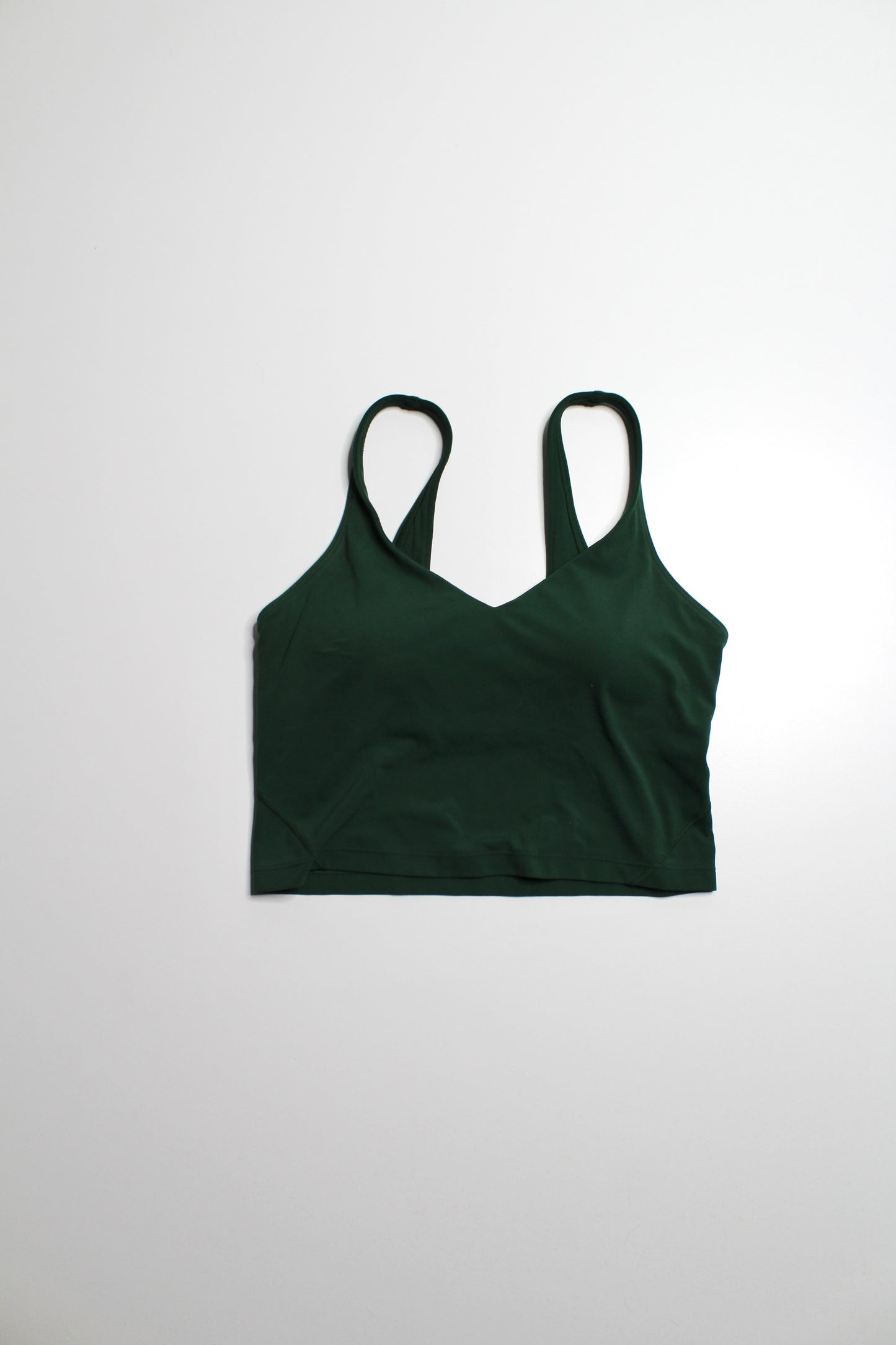 Lululemon dark green ‘align’ tank, size 8