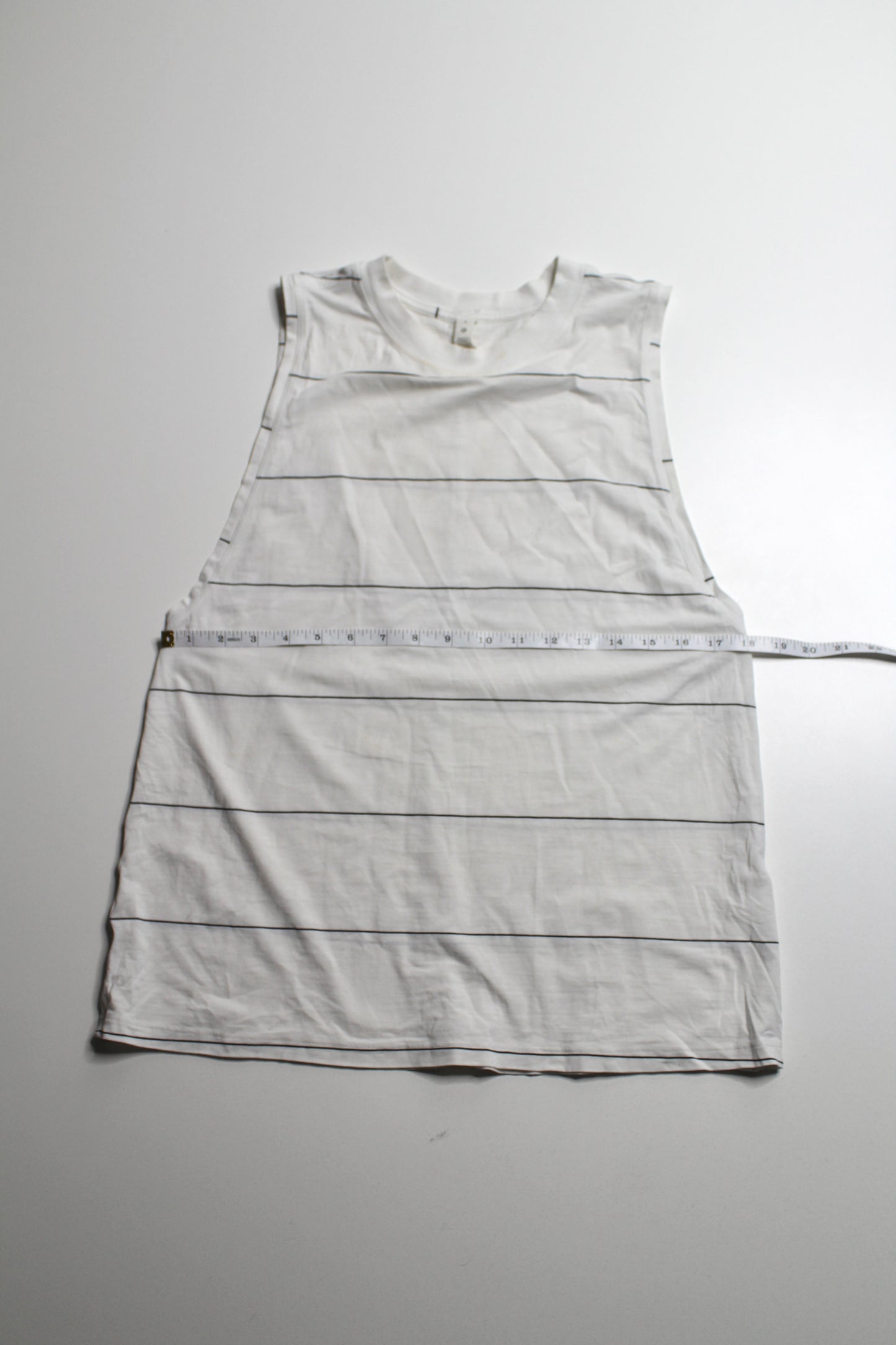 Lululemon striped ‘all yours’ tank, size 4 (oversized)