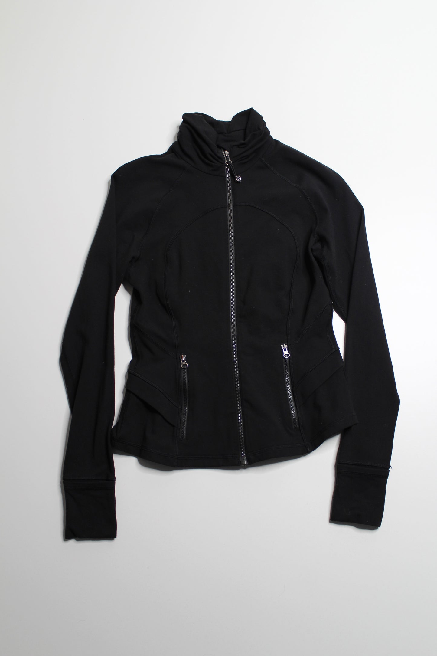 Lululemon black zip up jacket, size 6 (price reduced: was $48)