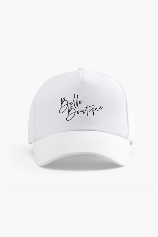 Belle Boutique white baseball hat *new