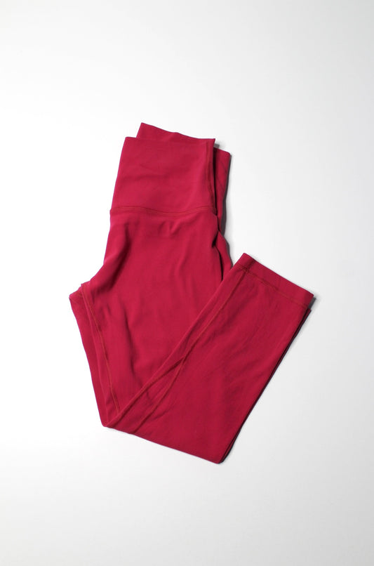 Lululemon magenta smoke ‘align’ crop legging, size 6 (23”) (sale: was $48)