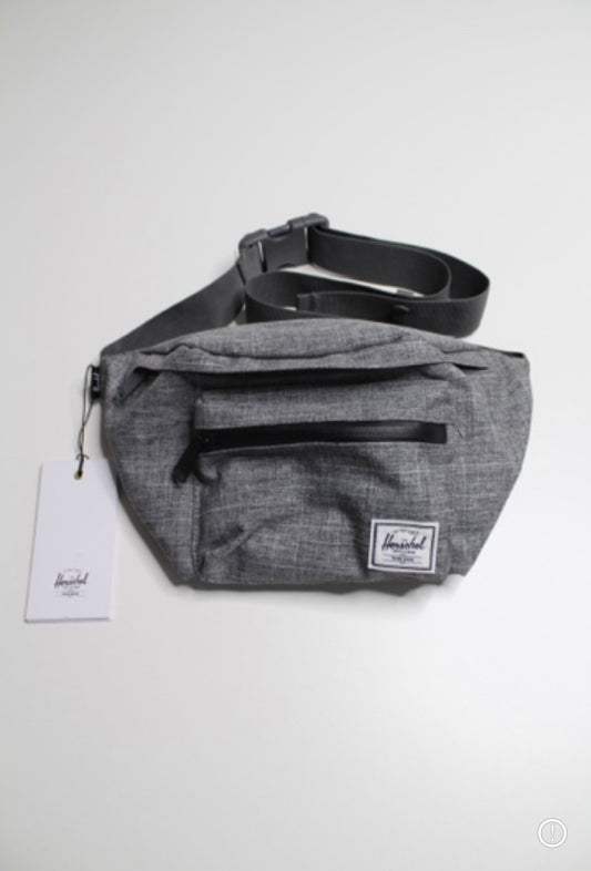 Hershel grey seventeen hip pack bag *new with tags