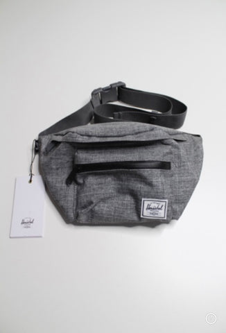 Hershel grey seventeen hip pack bag *new with tags (price reduced: was $40)
