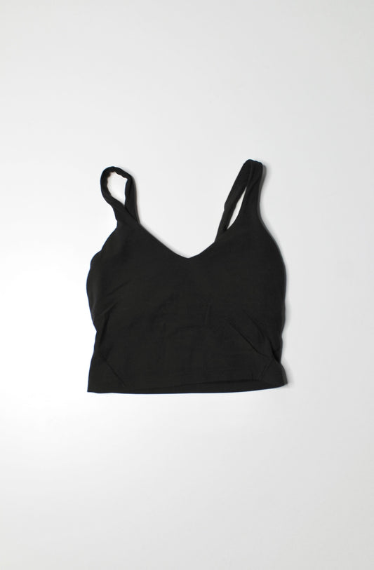 Lululemon black align tank, size 4