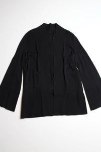 Lululemon black soft side kimono cardigan, size 6 