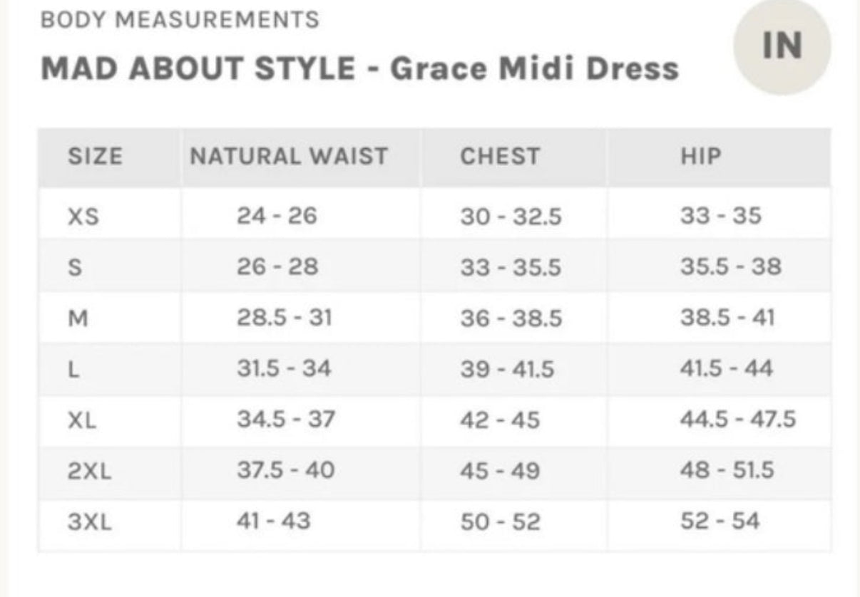 Mad About Style x Jillian Harris polka dot ‘grace’ midi dress, size large (fits like medium)