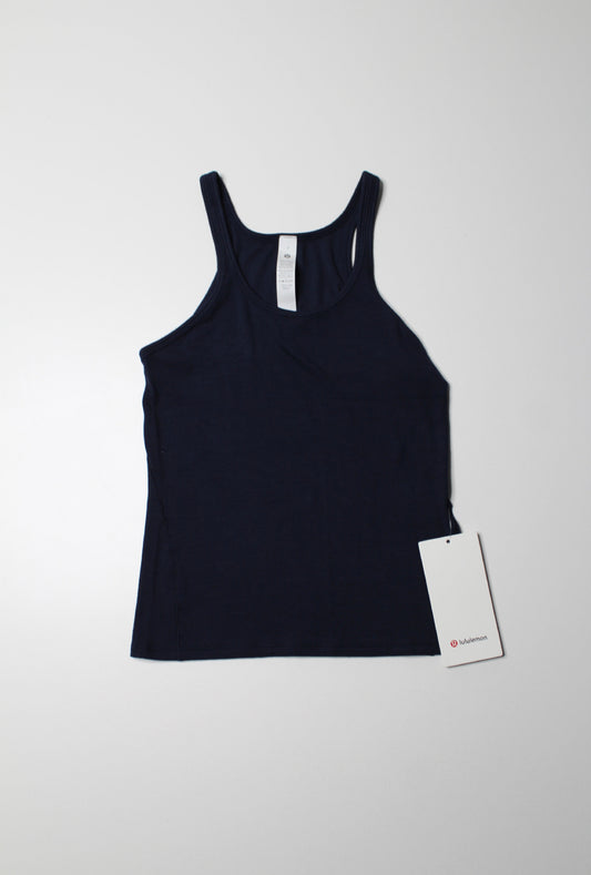 Lululemon black ‘hold tight’ thin strap tank, size 4 *new with tags
