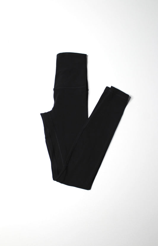 Lululemon black super high rise ‘align’ leggings, size 2 (28”)