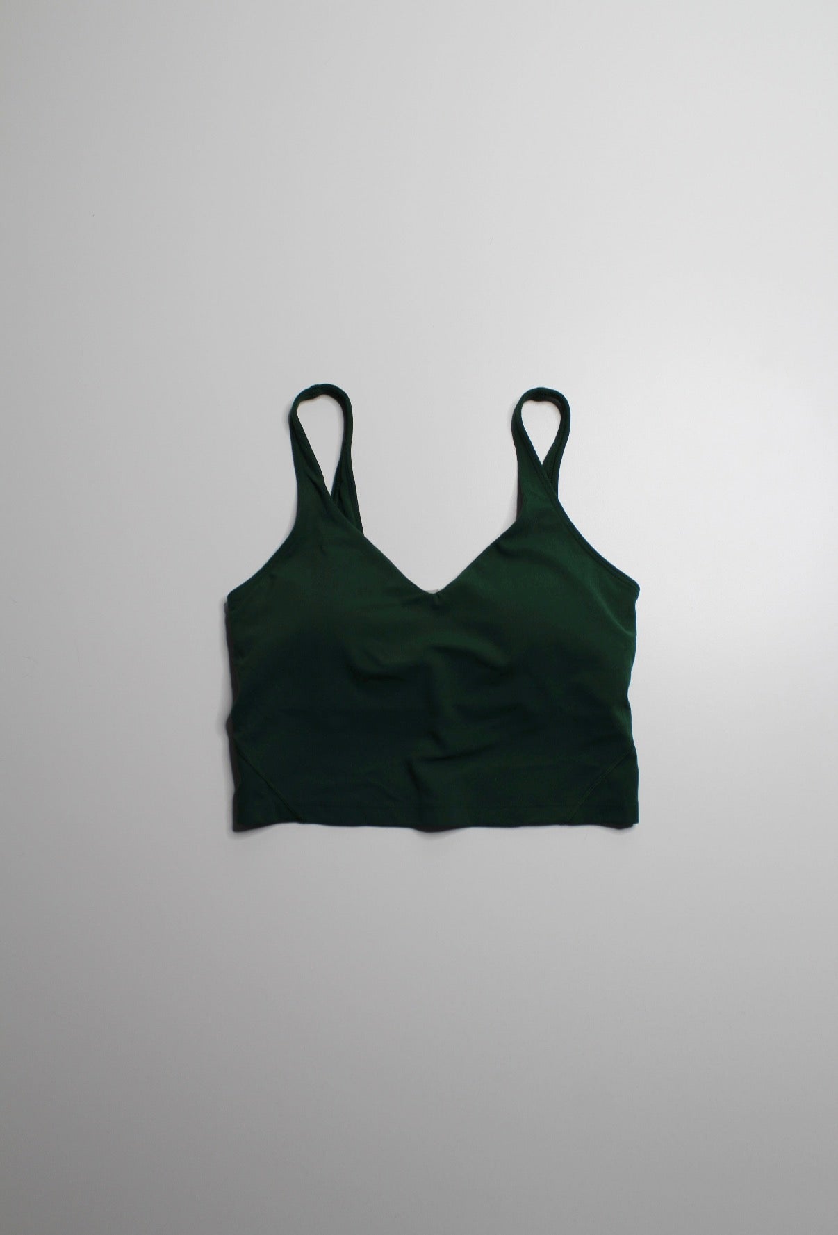 Lululemon dark green ‘align’ tank, size 8