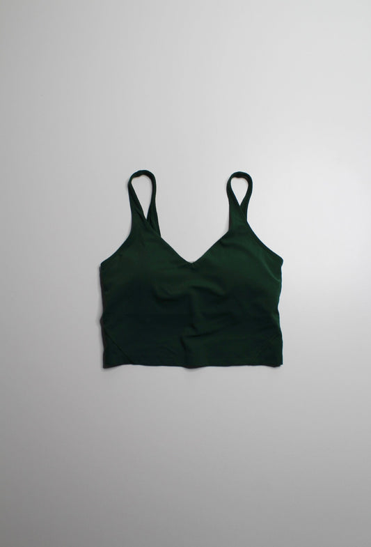 Lululemon dark green ‘align’ tank, size 8 (sale: was $35)