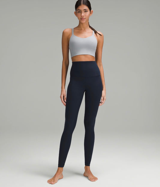 Lululemon true navy ‘align’ leggings, size 6 (28”)