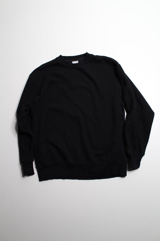 Aritzia TNA black ‘cozy’ sweatshirt, size small (loose fit)