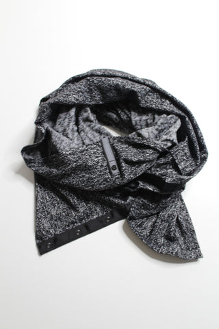Lululemon suited jacquard black white vinyasa wrap scarf (price reduced: was $25)