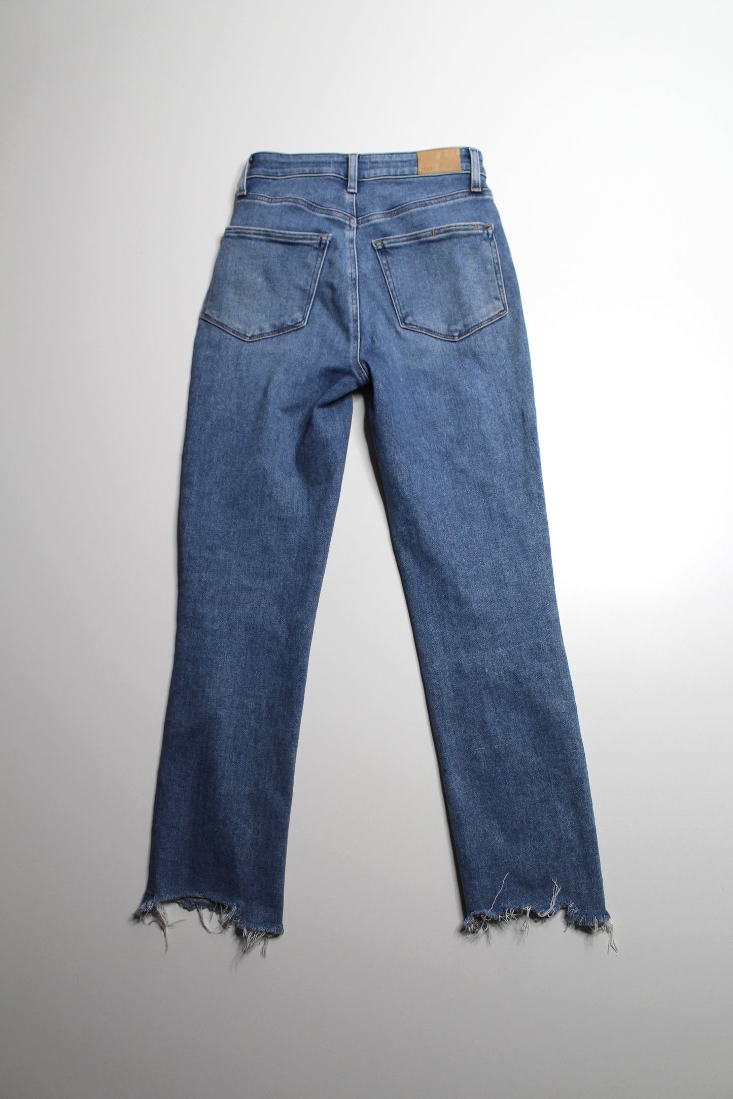 Paige ‘accent’ high-rise straight leg jeans, size 26