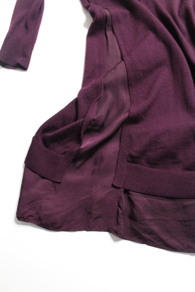 Club Monaco plum merino wool sweater dress, size xs (relaxed fit) (price reduced: was $58)