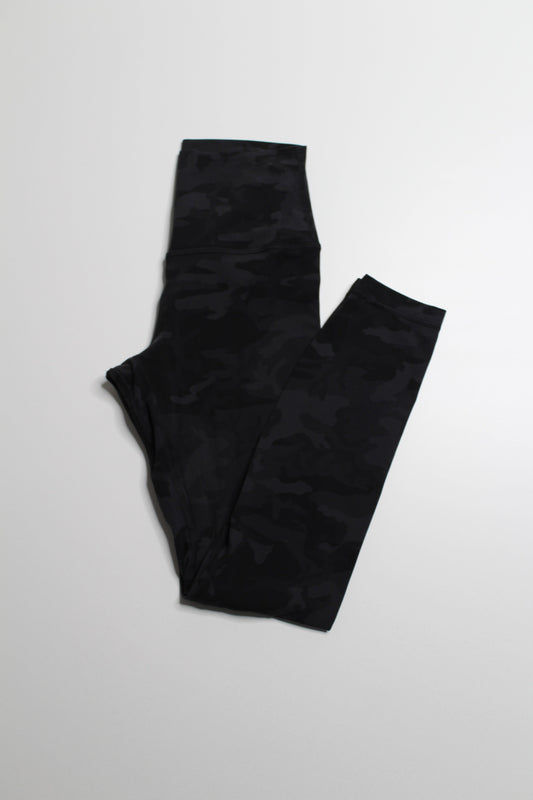 Lululemon 365 heritage black camo ‘align’ legging, size 4 (25”)