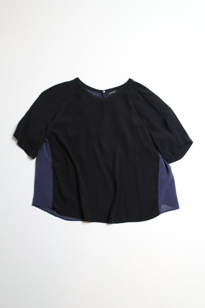 Aritzia babaton short sleeve open back blouse, size large (price reduced: was $30)