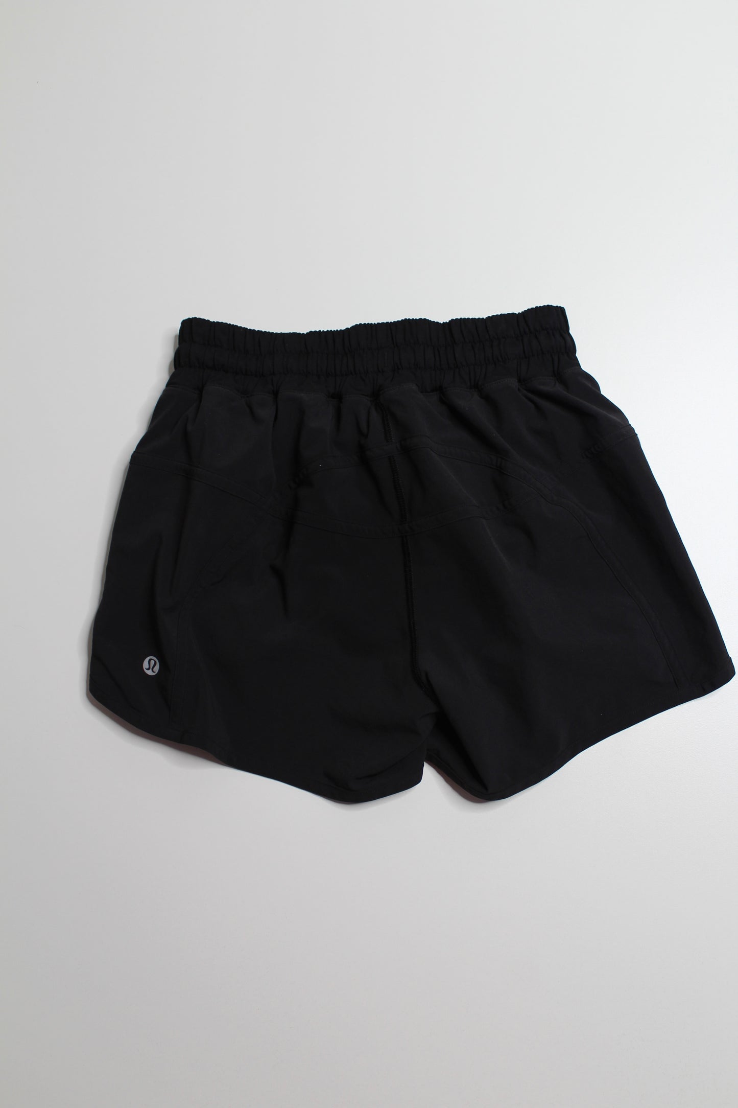 Lululemon black tracker shorts, size 4 (4”) (price reduced: was $35)