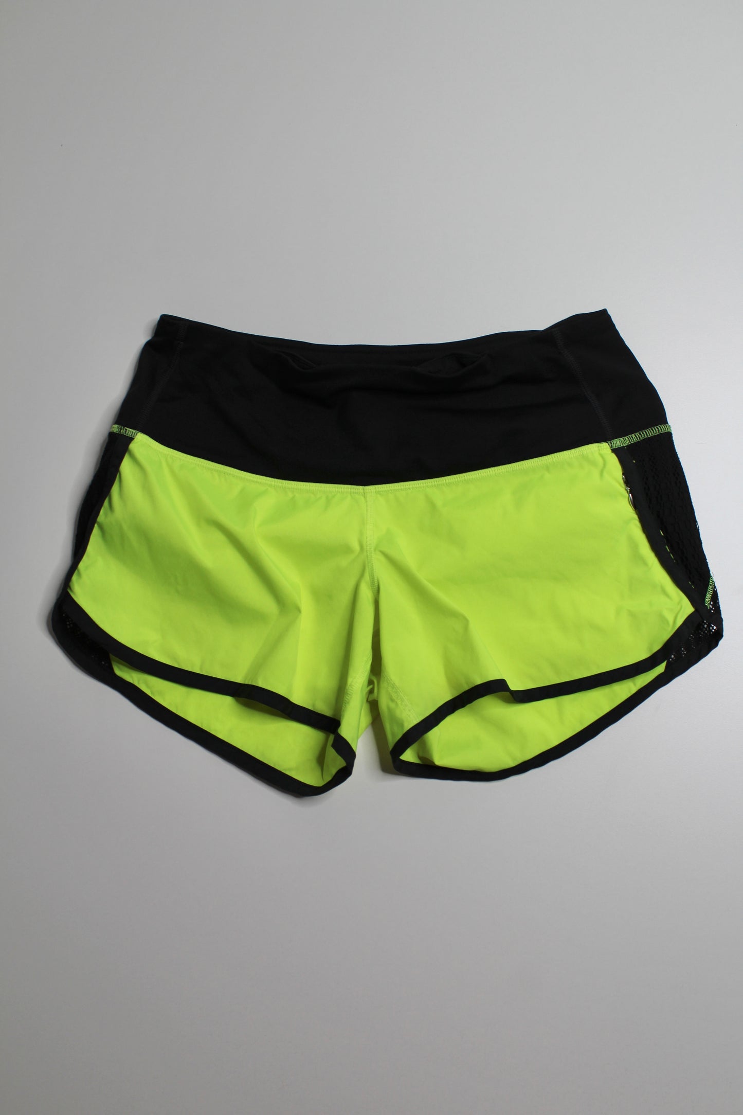 Lululemon neon shorts, size 4 (price reduced: was $30)