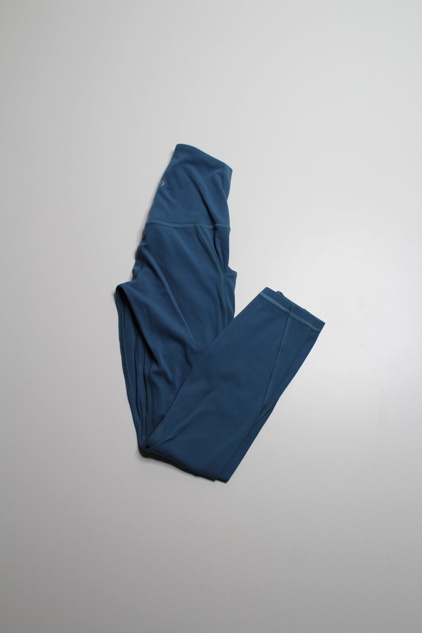 Lululemon teal high rise side pocket leggings, size 0 (additional 50% off)